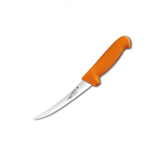 Boning Knife -Narrow Curved Blade,Semi Flex