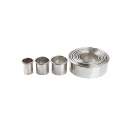 Pastry Cutter -Round,Serrated,11 Pcs Set,30mm Pastry Cutter -Round,Serrated,11 Pcs Set,30mm