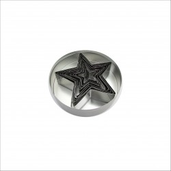 Pastry Cutter -Star,Plain,6 Pcs Set,50mm Pastry Cutter -Star,Plain,6 Pcs Set,50mm