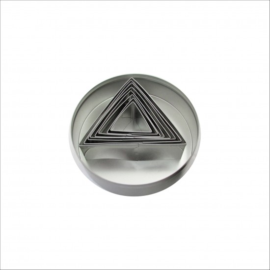 Pastry Cutter -Triangle,Plain,9 Pcs Set,30mm